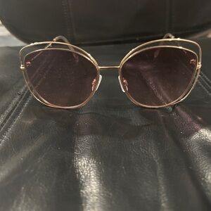 Piranha Gold Frame Sunglasses